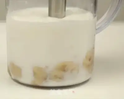Make Banana shake step 5