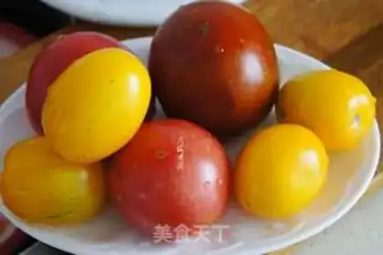 Make Sugar with tomatoes step 0