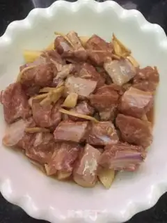 Make Steamed potato ribs step 6