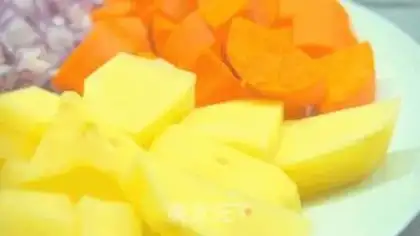 Make Shrimp curry chicken step 0