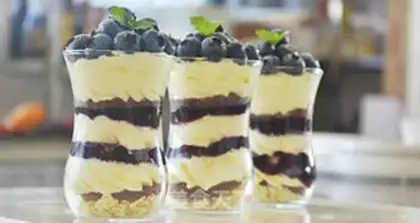 Make Lady Blueberry Cup step 9