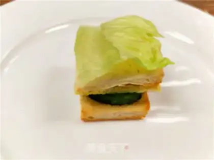 Make Mini eel sandwich step 9