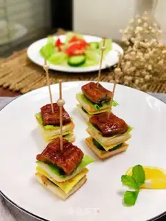 Make Mini eel sandwich step 13