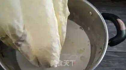 Make Homemade tofu step 3