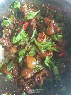 Make Spicy cow hoof step 3