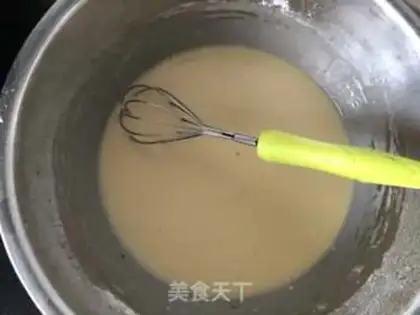 Make Invisible apple cake step 5