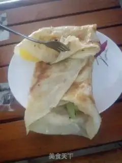 Make Pancake fruit step 12