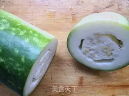 Make Pumpkin rice soup step 1
