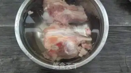 Make Bones corn soup step 1