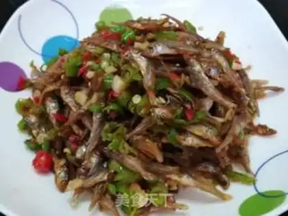 Make Spicy little cinnamon fish step 7