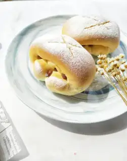 Make Japanese milk rolls step 20