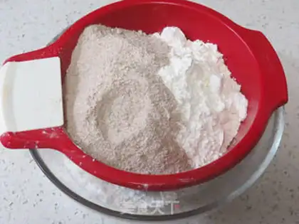 Make Black wheat with hairloaf step 1