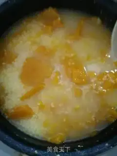 Make Pumpkin porridge step 7