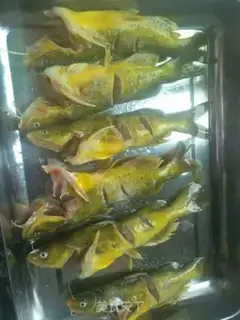 Make Garlic yellowfish step 1