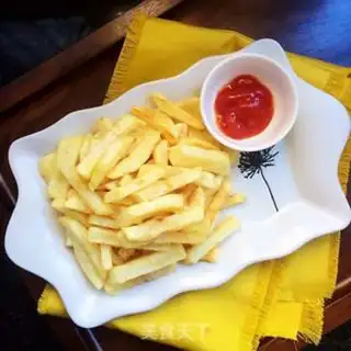 Make French fries step 4