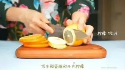 Make A glass of orange juice step 4
