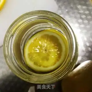 Make Honey lemon tea step 2