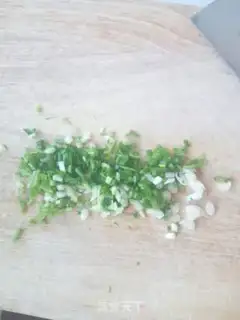 Make Gold egg fried rice step 1