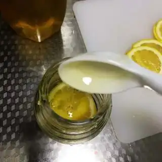 Make Honey lemon tea step 3