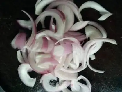 Make Corn fried onions step 2