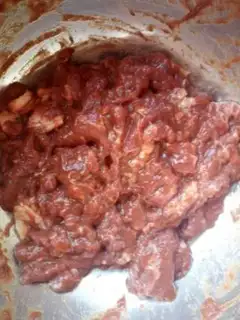 Make Frozen beef step 0