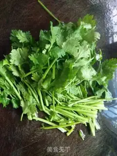Make The cilantro noodles step 1