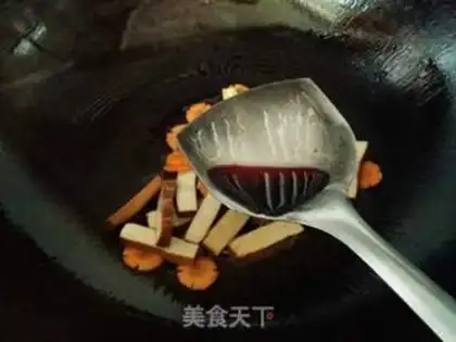 Make Dutch bean carrots dry step 5