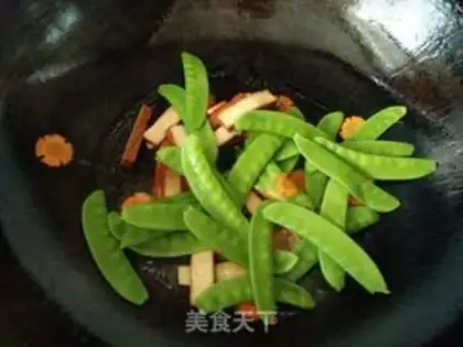 Make Dutch bean carrots dry step 6