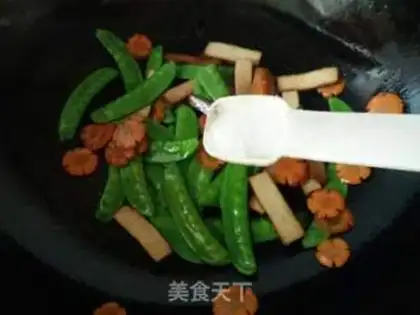 Make Dutch bean carrots dry step 7