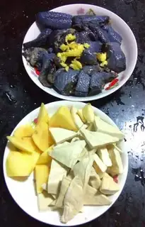 Make Potato-curd chicken step 1