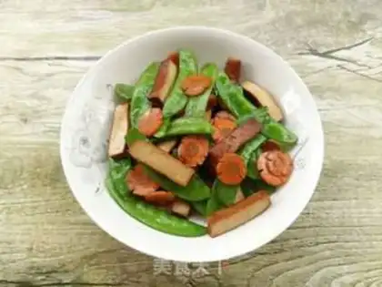 Make Dutch bean carrots dry step 9