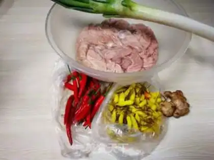 Make Piper pepper intestine step 0