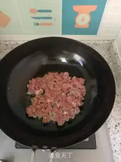 Make Black pepper beef rice step 5