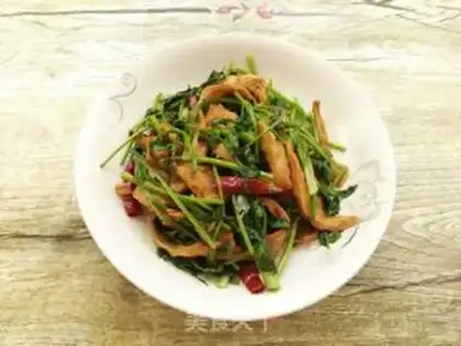 Make The cilantro noodles step 9