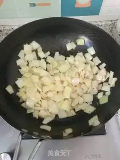 Make Black pepper beef rice step 7