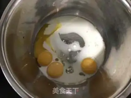 Make Chocolate cream cake rolls step 1