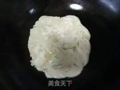 Make Squid egg pancakes step 7