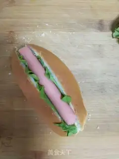Make Ham hot dog step 13