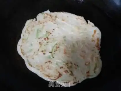 Make Squid egg pancakes step 9
