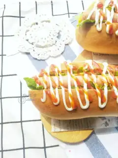 Make Ham hot dog step 15