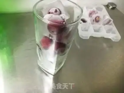 Make Grape ice step 3