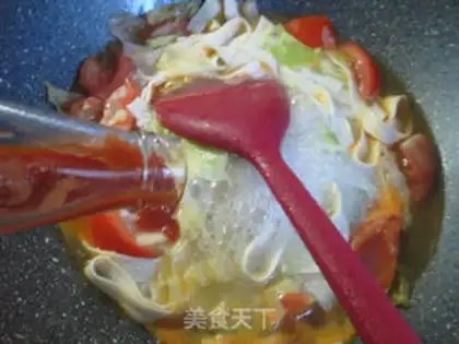 Make Tomato with a cabbage knife step 4