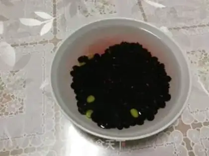 Make Three black beans step 1