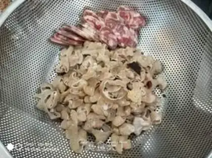 Make Dry-pot intestines step 2