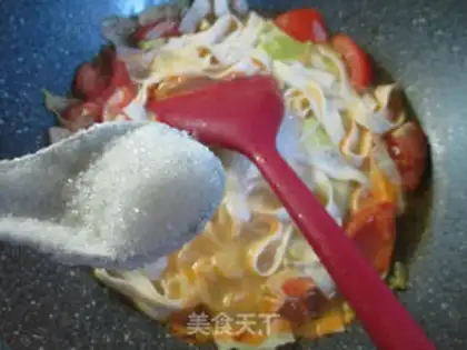 Make Tomato with a cabbage knife step 6