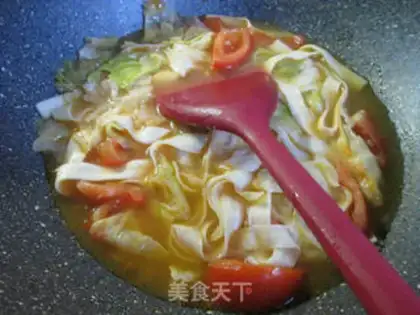 Make Tomato with a cabbage knife step 7