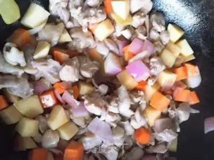 Make Curry chicken step 8