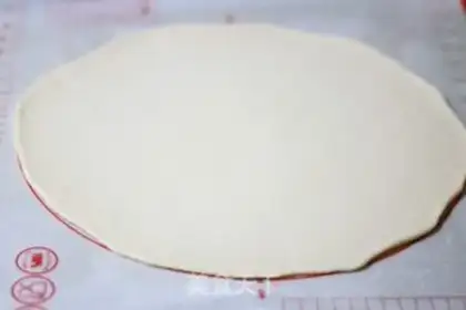 Make Peach pizza step 3