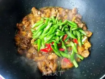 Make Spicy dry chicken step 9