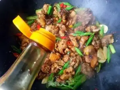 Make Spicy dry chicken step 10